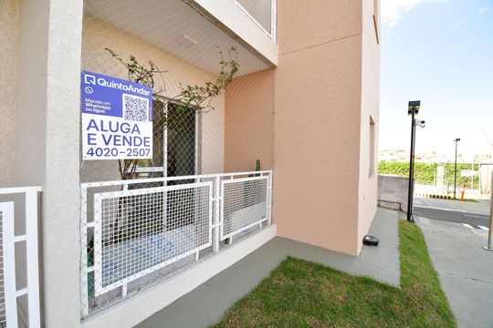 Fachada / Placa de apartamento para alugar com 2 quartos, 54m² em Jardim do Lago Ii, Campinas