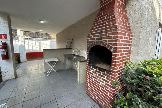 Área comum - Churrasqueira de apartamento para alugar com 2 quartos, 42m² em Cavalcanti, Rio de Janeiro