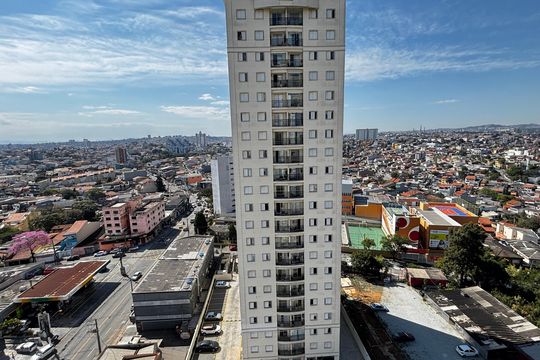 Quarto 2 Vista de apartamento à venda com 3 quartos, 66m² em Vila Curuçá, Santo André