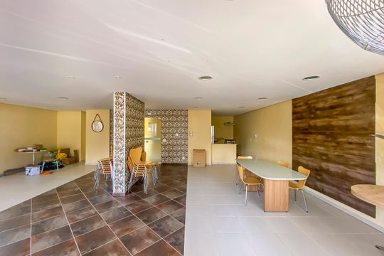 Salão de Festas de apartamento à venda com 3 quartos, 66m² em Vila Curuçá, Santo André