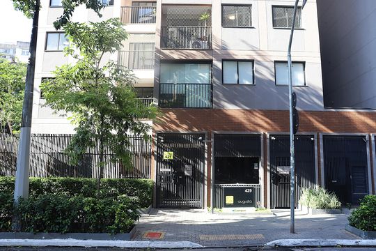 Fachada de apartamento à venda com 1 quarto, 40m² em Consolação, São Paulo