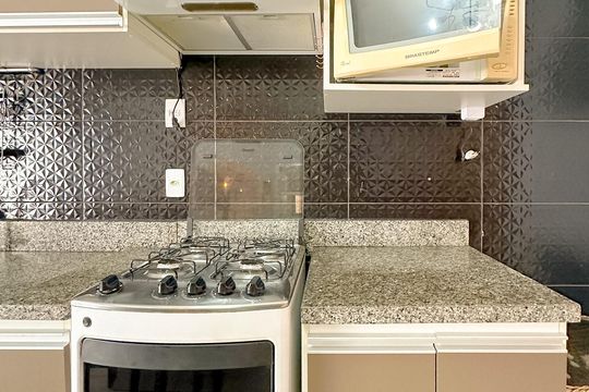 Cozinha de apartamento para alugar com 2 quartos, 70m² em Ingleses Norte, Florianópolis