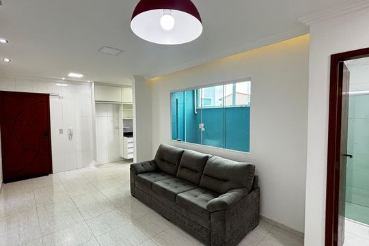 Sala - Sala de Jantar  de apartamento para alugar com 2 quartos, 50m² em Parque Capuava, Santo André