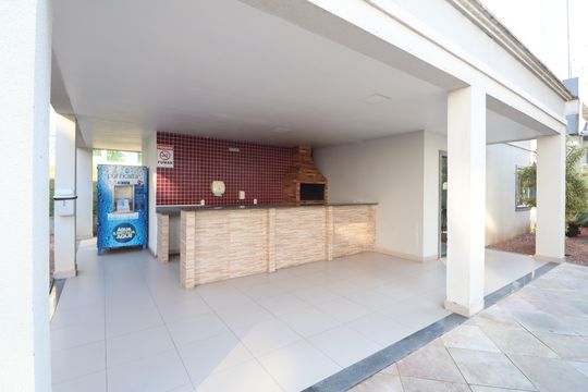 Área comum - Churrasqueira de apartamento à venda com 2 quartos, 42m² em São José, Canoas