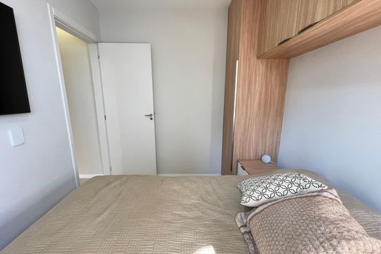 Quarto 1 de apartamento para alugar com 2 quartos, 44m² em Butantã, São Paulo