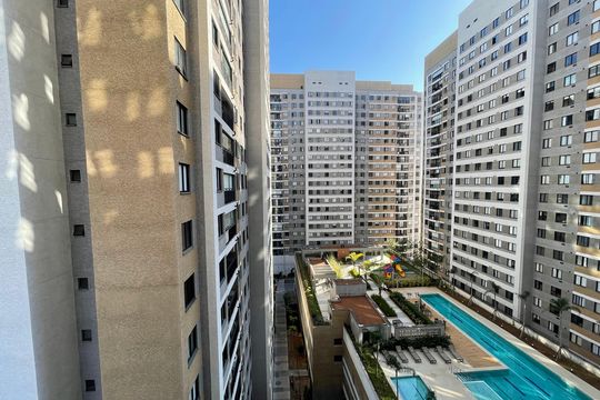 Vista da sala de apartamento para alugar com 2 quartos, 44m² em Butantã, São Paulo