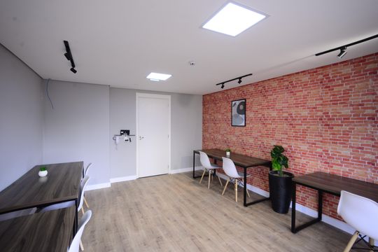 Área comum de kitnet/studio para alugar com 1 quarto, 25m² em Chácara Inglesa, São Paulo