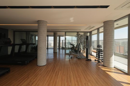 Área comum - Academia de kitnet/studio para alugar com 1 quarto, 27m² em Vila Mariana, São Paulo