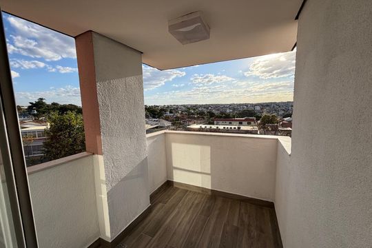 Varanda de apartamento para alugar com 2 quartos, 55m² em Santa Branca, Belo Horizonte