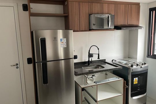 Cozinha de apartamento para alugar com 2 quartos, 43m² em Vila Formosa, São Paulo