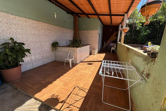 Área comum - Salão de festas de casa à venda com 3 quartos, 400m² em Colônia Agrícola Samambaia, Brasília