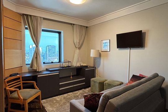 Flat sala de apartamento para alugar com 1 quarto, 35m² em Vila Clementino, São Paulo