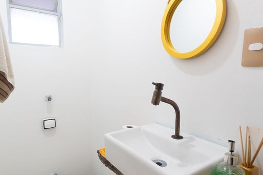 Lavabo de apartamento à venda com 2 quartos, 75m² em Planalto Paulista, São Paulo