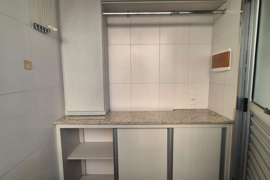 Área de Serviço de apartamento para alugar com 2 quartos, 70m² em Santa Efigênia, Belo Horizonte
