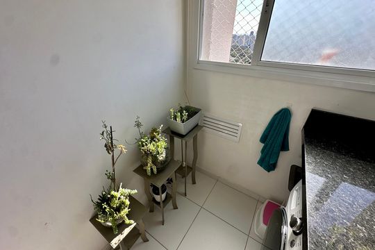 Lavanderia de apartamento à venda com 2 quartos, 97m² em Santo Amaro, São Paulo