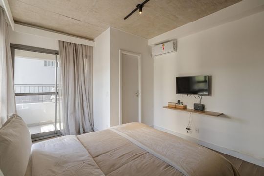 Studio de kitnet/studio à venda com 1 quarto, 30m² em Indianópolis, São Paulo