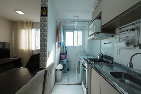 Cozinha de apartamento à venda com 2 quartos, 40m² em Cambuci, São Paulo