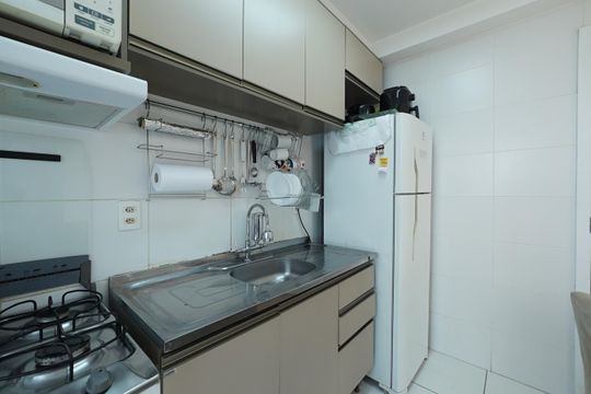 Cozinha de apartamento à venda com 2 quartos, 40m² em Cambuci, São Paulo