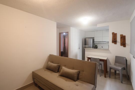 Sala de apartamento para alugar com 2 quartos, 50m² em São José, Canoas