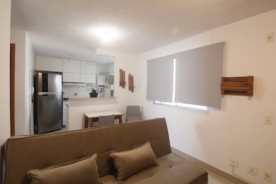 Sala de apartamento para alugar com 2 quartos, 50m² em São José, Canoas