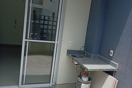 Área de serviço de apartamento à venda com 2 quartos, 55m² em Jardins do Império, Indaiatuba