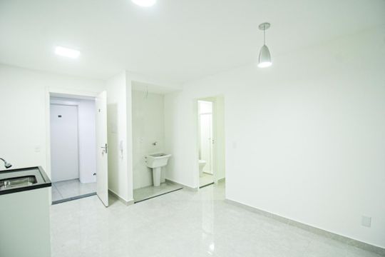 Sala de apartamento para alugar com 1 quarto, 40m² em Jaraguá, São Paulo