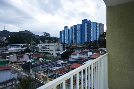 Sacada de apartamento para alugar com 1 quarto, 40m² em Jaraguá, São Paulo