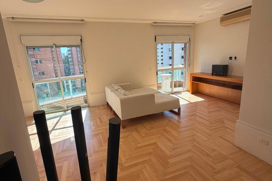 Sala de apartamento para alugar com 3 quartos, 368m² em Vila Andrade, São Paulo