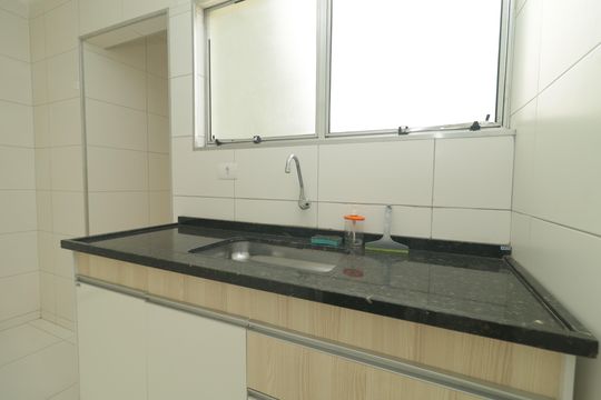 Cozinha de apartamento à venda com 1 quarto, 52m² em Vila Mariana, São Paulo