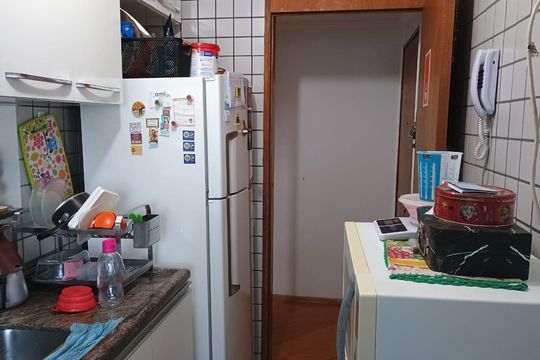 Cozinha de apartamento à venda com 2 quartos, 54m² em Vila Prudente, São Paulo