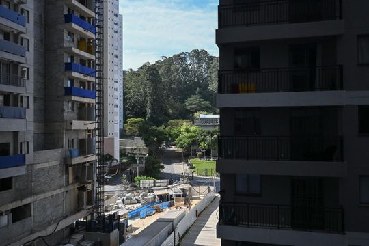 Vista do Quarto 1 de apartamento para alugar com 2 quartos, 35m² em Vila Andrade, São Paulo