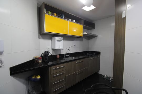Cozinha de apartamento para alugar com 3 quartos, 110m² em Freguesia (jacarepaguá), Rio de Janeiro