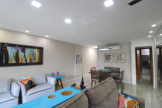 Sala de apartamento para alugar com 3 quartos, 110m² em Freguesia (jacarepaguá), Rio de Janeiro