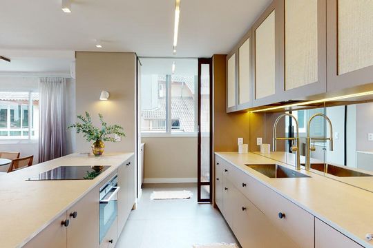 Cozinha de apartamento para alugar com 3 quartos, 277m² em Lagoa da Conceição, Florianópolis