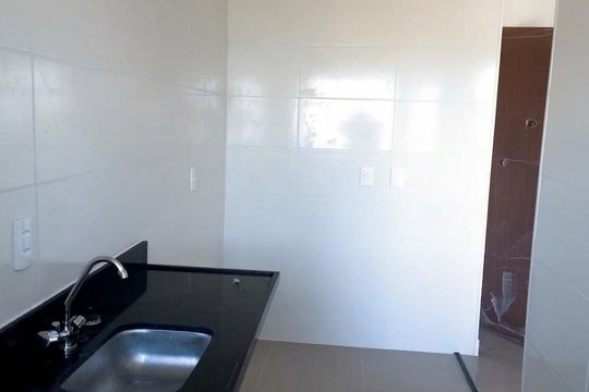 Cozinha de apartamento para alugar com 2 quartos, 45m² em Jardim Itu, Porto Alegre