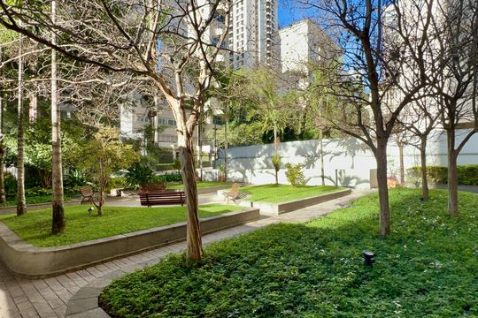 Área comum de apartamento para alugar com 3 quartos, 119m² em Jardim Paulista, São Paulo
