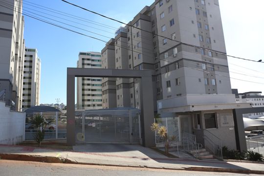 Fachada de apartamento à venda com 2 quartos, 57m² em Santa Helena, Belo Horizonte