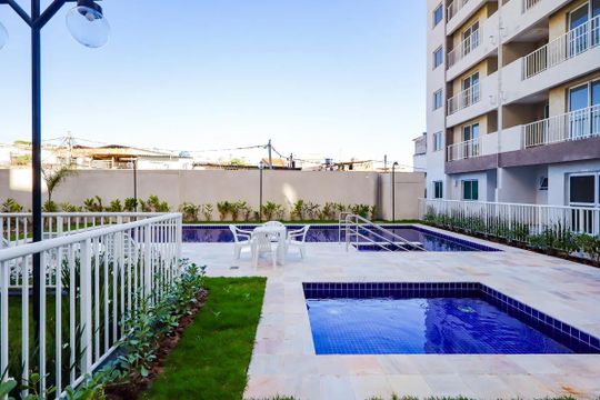 Área comum - Piscina de apartamento para alugar com 2 quartos, 40m² em Pedreira, São Paulo