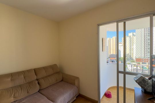 Sala de apartamento à venda com 1 quarto, 37m² em Jardim das Acacias, São Paulo