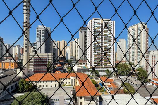 Vista de apartamento à venda com 1 quarto, 37m² em Jardim das Acacias, São Paulo