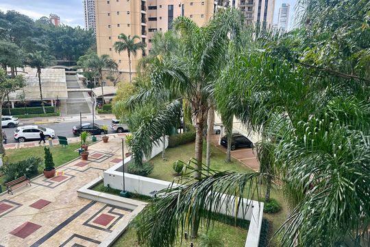 Varanda de apartamento para alugar com 2 quartos, 78m² em Santo Amaro, São Paulo