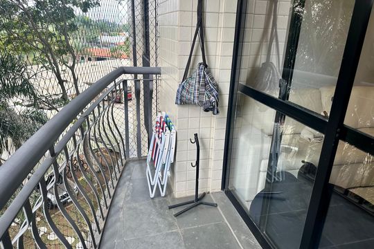 Varanda de apartamento para alugar com 2 quartos, 78m² em Santo Amaro, São Paulo