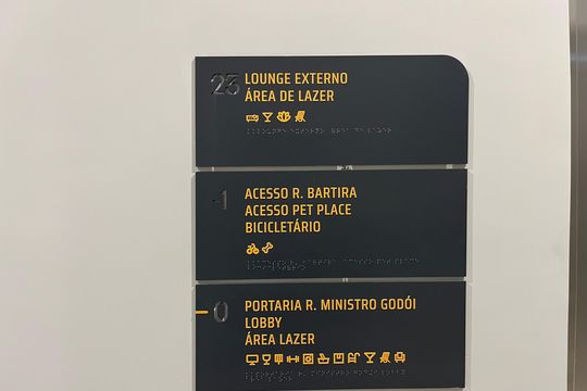 Área comum de apartamento para alugar com 1 quarto, 36m² em Perdizes, São Paulo