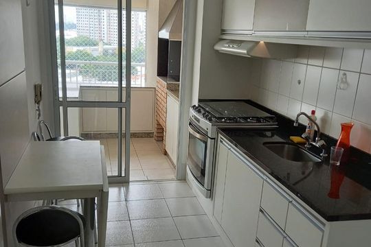 Cozinha de apartamento à venda com 3 quartos, 130m² em Jardim Dom Bosco, São Paulo