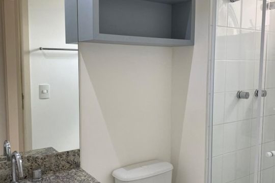 Banheiro de apartamento à venda com 3 quartos, 130m² em Jardim Dom Bosco, São Paulo