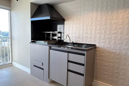 Varanda de apartamento à venda com 3 quartos, 100m² em Santo Amaro, São Paulo