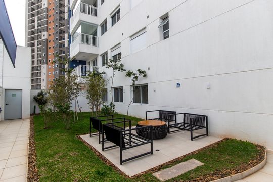 Área comum de apartamento para alugar com 1 quarto, 55m² em Alphaville Empresarial, Barueri