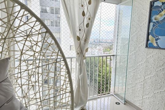 Varanda de apartamento para alugar com 3 quartos, 80m² em Butantã, São Paulo