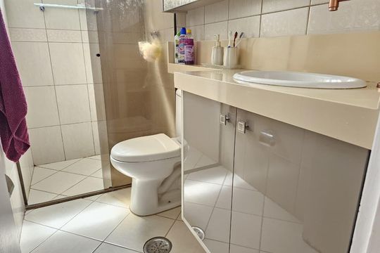 Banheiro de apartamento para alugar com 3 quartos, 80m² em Butantã, São Paulo