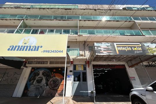Fachada de apartamento para alugar com 2 quartos, 55m² em Setor Habitacional Vicente Pires, Brasília